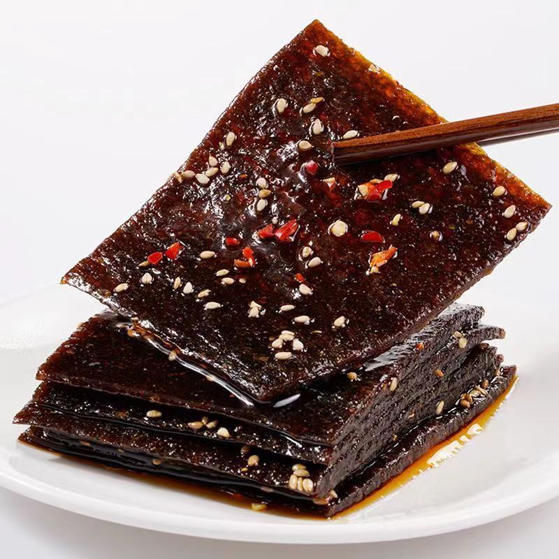 Stinky Dried Tofu Spicy Snack Nostalgic Childhood Treat Small Pack Secondary image