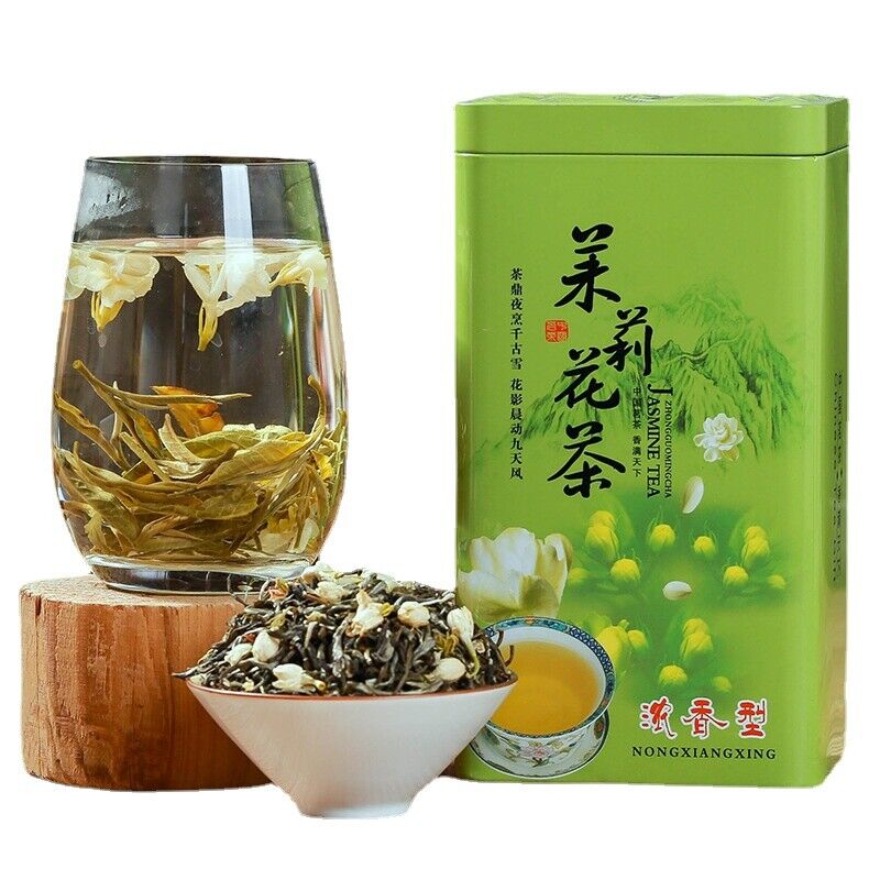 New Tea Jasmine Tea Strong Fragrant Cans Loose Green Tea Leaves Herbal Tea Secondary image