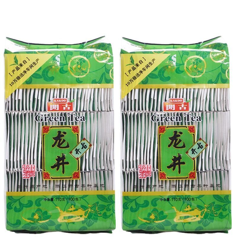 110g*2 New Longjing Tea Bag  Teabag Top Health Organic Green Tea Bag Package Main image