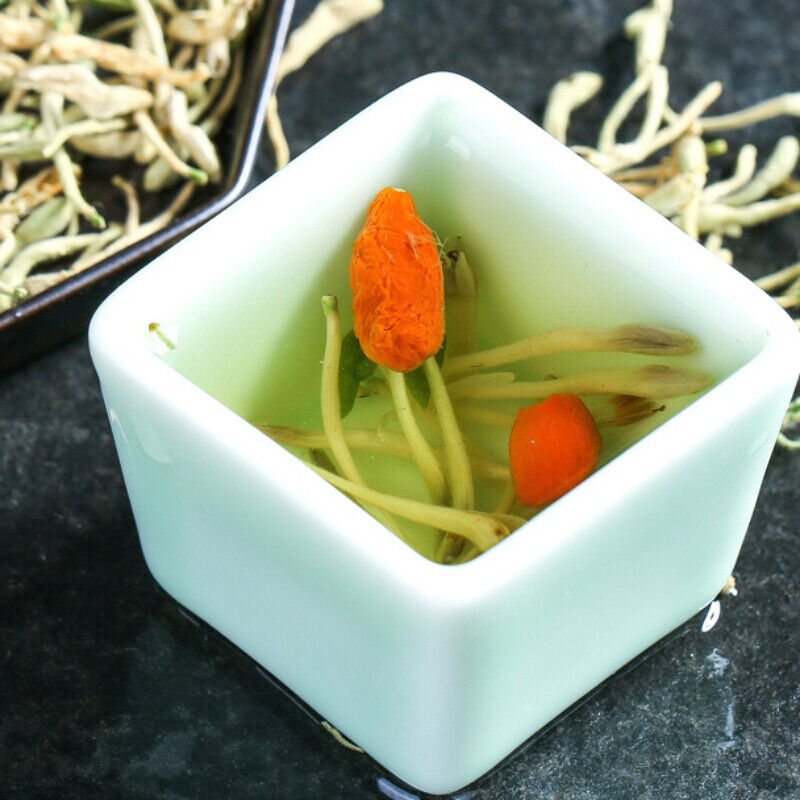 40g Natural Honeysuckle Herbal Tea Jinyinhua Chinese Ecology Organic Flower Tea