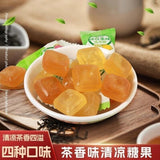 Peach Green Tea Hard Candies Refreshing Fruit Flavored Snack