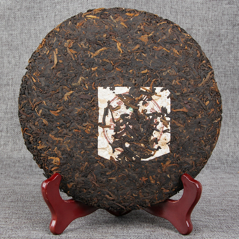 Cake Tea Yunnan Qizi Cha 400g Pu'er Tea Factory Cloud Buds Pu'er Tea Ripe Tea
