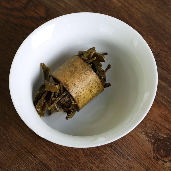 Yunnan Raw Puerh Tea Supreme Bamboo Bingdao Ancient Puer Pu'er  Tea