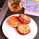 Cranberry Nougat Peach Almond Cookies Delicious Sharing Snack