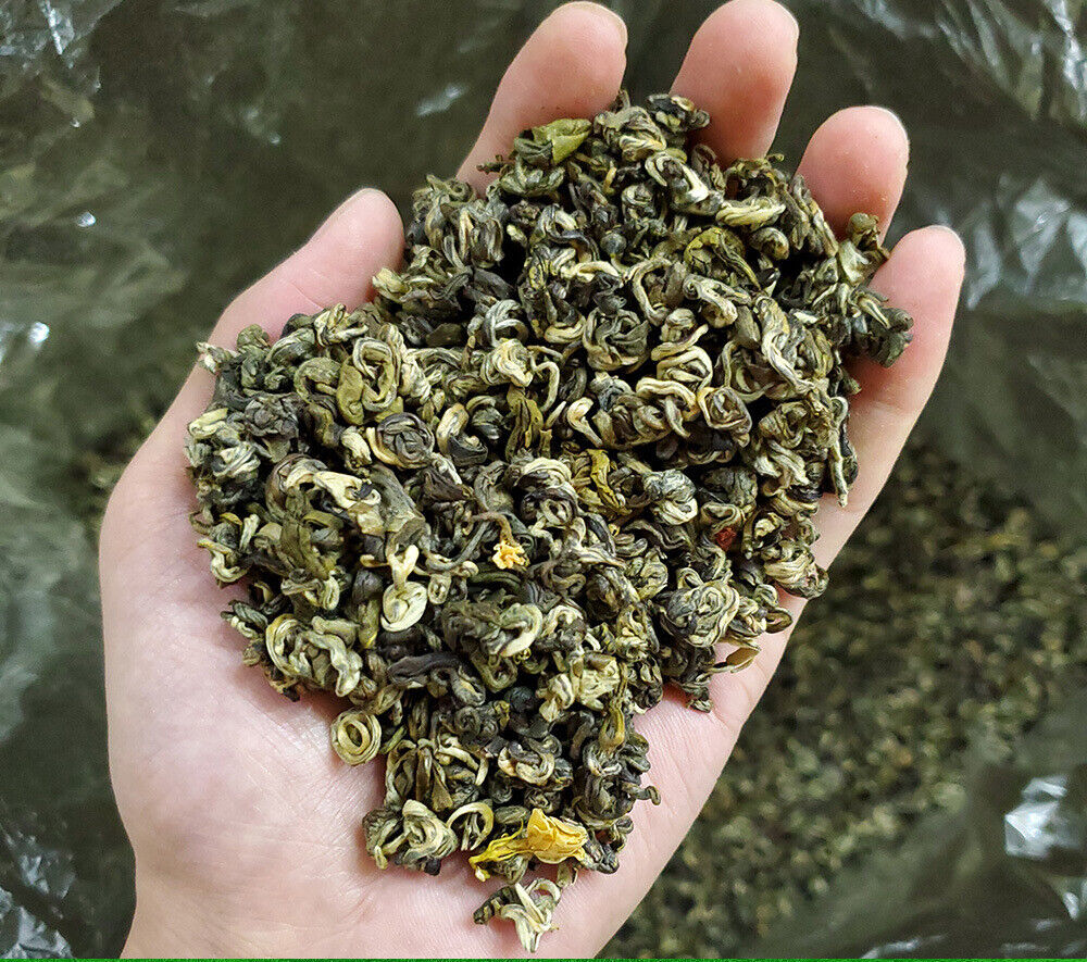 New Tea Jasmine Tea Silver Hair Small White Bud Biluochun Tea 500g/1.1lb