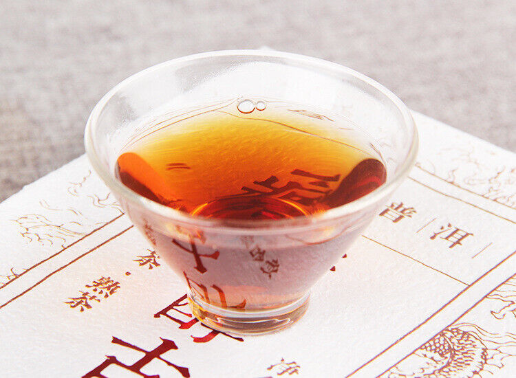 Tibetan Mellow Ancient Tea Treasure Pu'er Tea Ripe Tea Brick Tea 1000g