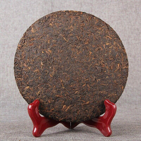 Handpicked  Yunnan Laobanzhang ancient tree Pu'er cake tea 357g ripe tea