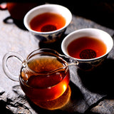 357g No.tea tree Yunnan Ripe Puer Tea Black Tea Puerh Cake Ancient Pu-erh