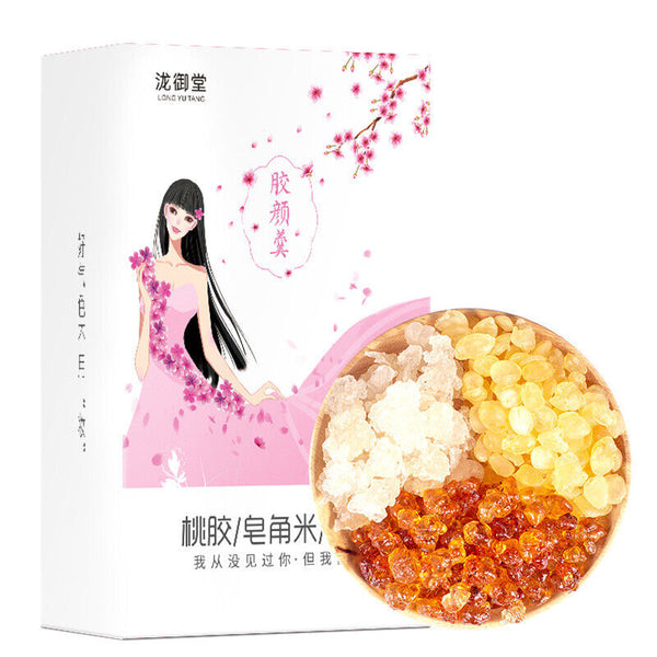 Peach Gum Snow Fungus  Saponin Rice Combo Beauty Soup Ready to Ship