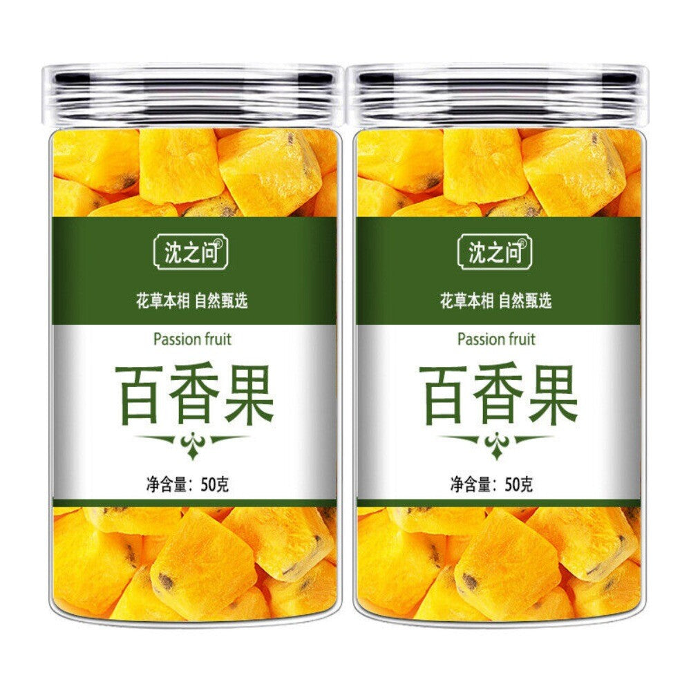 Freeze Dried Passion Fruit Cubes Tea with Honey Kumquat Lemon Citrus Blend Main image