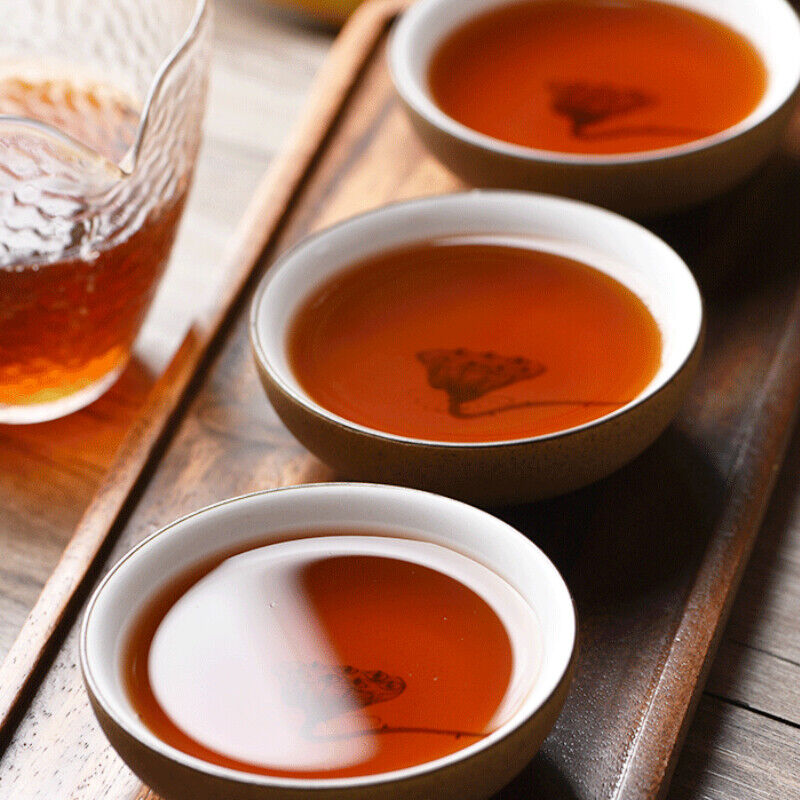 357g Chinese Puerh Black Tea Healthy Drink Natural Big Tree Pu-Erh Ripe Tea Cake