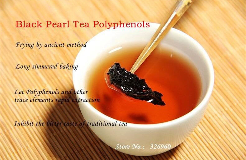 50g High Quality Chinese Black Oolong Tea, Natural Slimming Tea