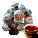 Organic Mini Pu-erh Tuocha 10Pcs 50g Raw & Ripe Classic Yunnan Tea Set