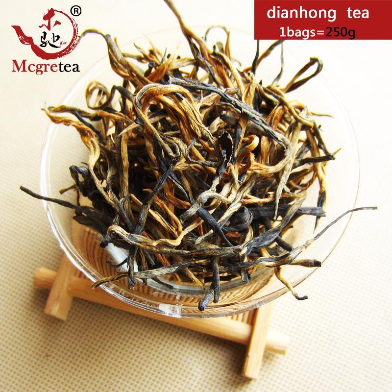 New Yunnan Dianhong China Black Tea Flavored Dian Hong Red Tea 250g Main image
