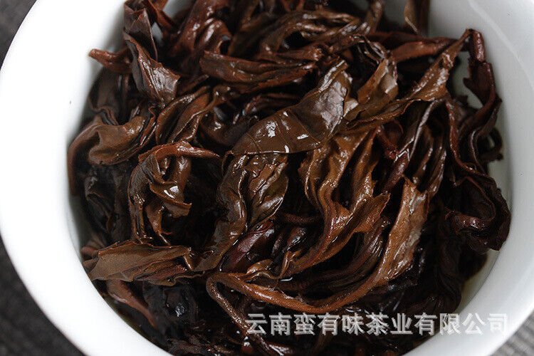 500g Black Tea Yunnan Fengqing Dian Hong Kung Fu Black Tea Two Leaves Red Conch