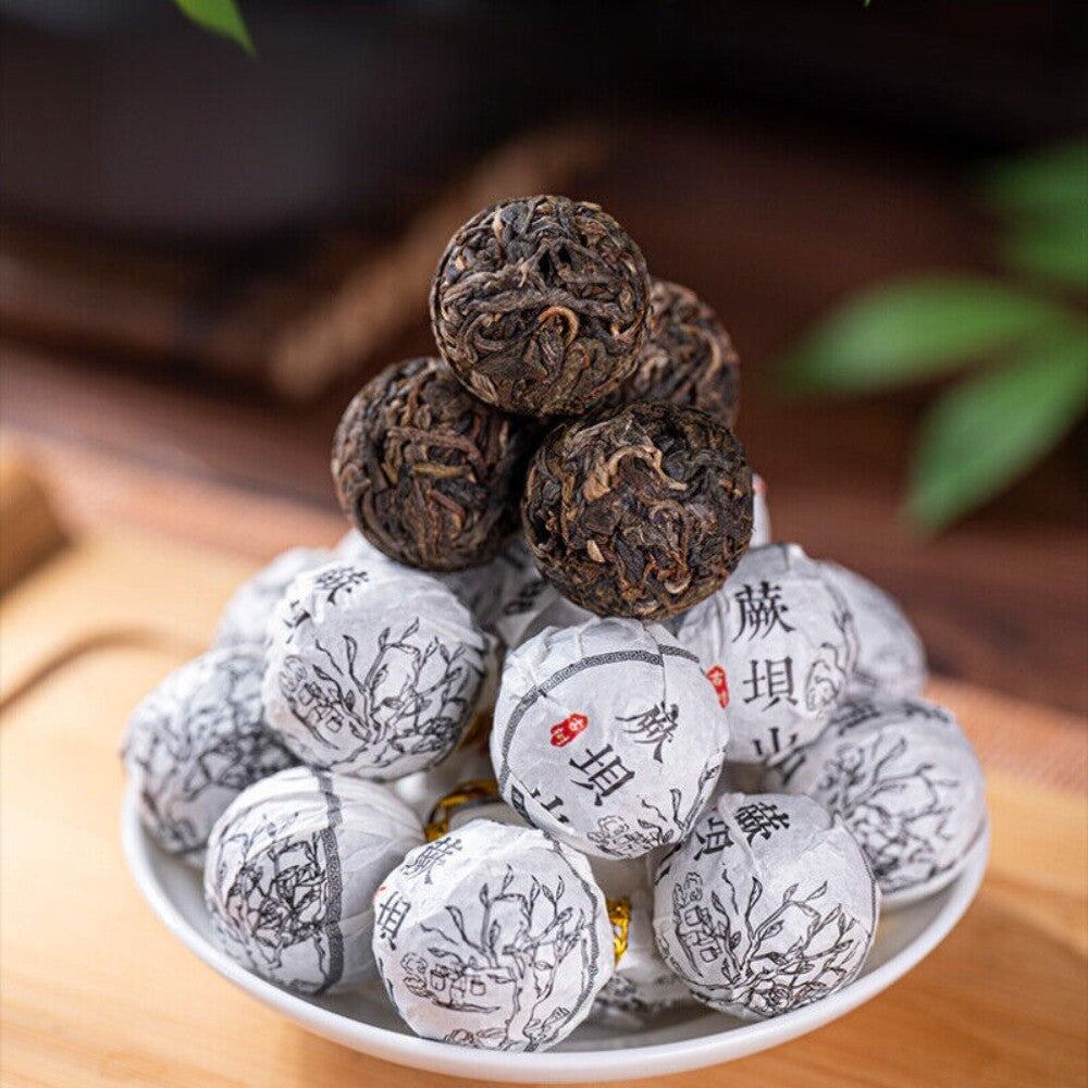 Yunnan Old Tree Longzhu Pu Erh Raw Tea Fokeng Premium Loose Leaf Main image