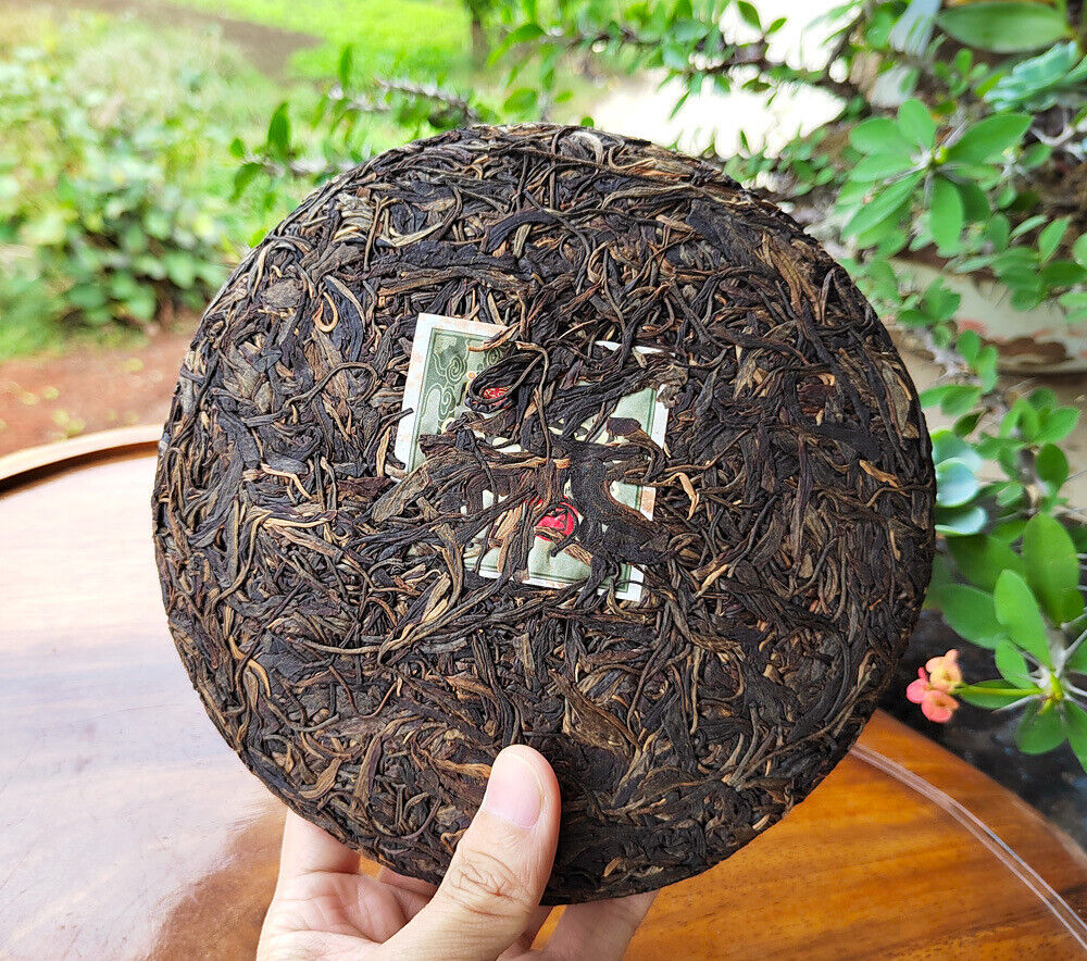 357g Yunnan Old Raw Tea Pu'er Aged Gaoligongshan High Altitude Eco