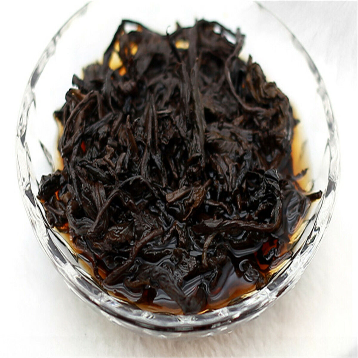 250g XiaGuan Puer Black Tea Big Snowy Mountains Mushroom Shape Ripe Pu-Erh Tea