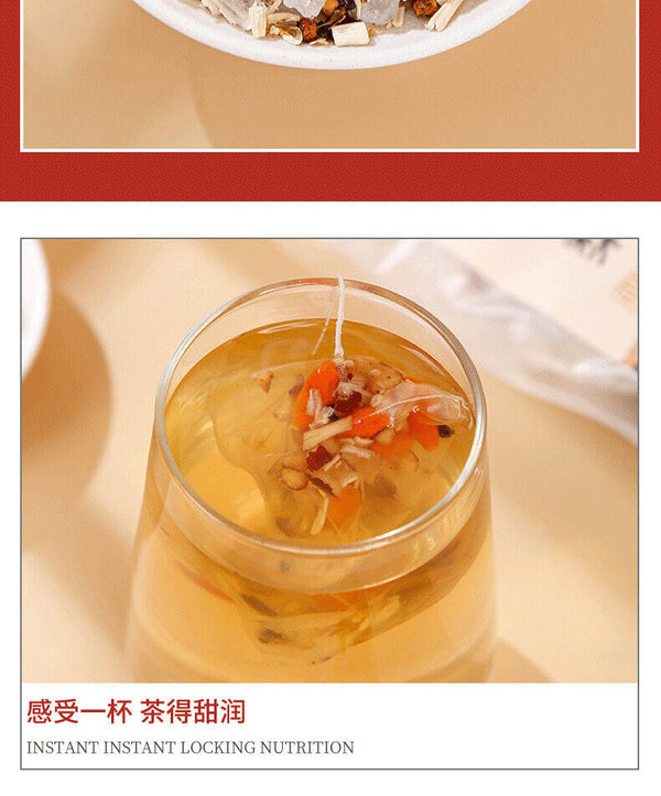 Small Hanging Pear Soup Red Dates Umeboshi Lily Snow Pear Wolfberry Tea Bag 300g
