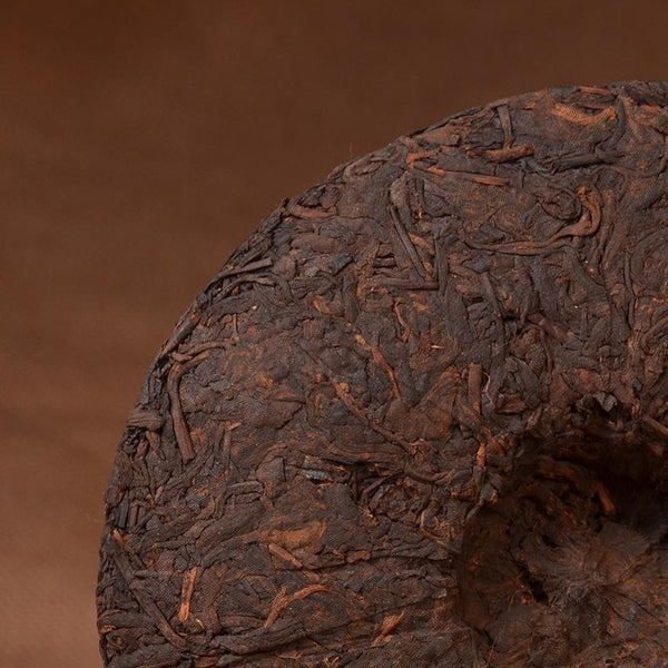 357g Wild-Harvested Yunnan Chinese Pu-erh Tea Cake: Ripened and Healthy