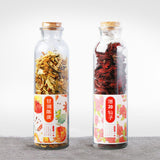 150G Rose tea, osmanthus box, flower fruit tea, gift box, flower tea