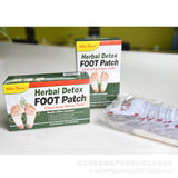 Detox Slimming Wormwood Bamboo Charcoal Foot Patch Herbal Detox Foot Patch 30pad