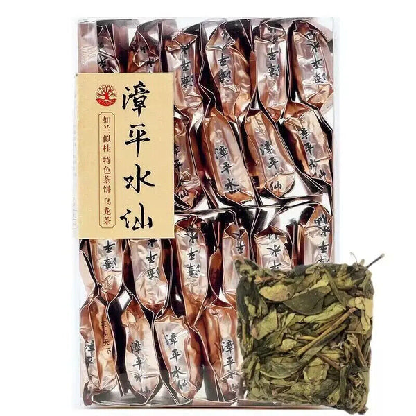 Zhang Ping Shuixian Oolong Tea Flower Fragrance Compressed Oolong Tea Cake