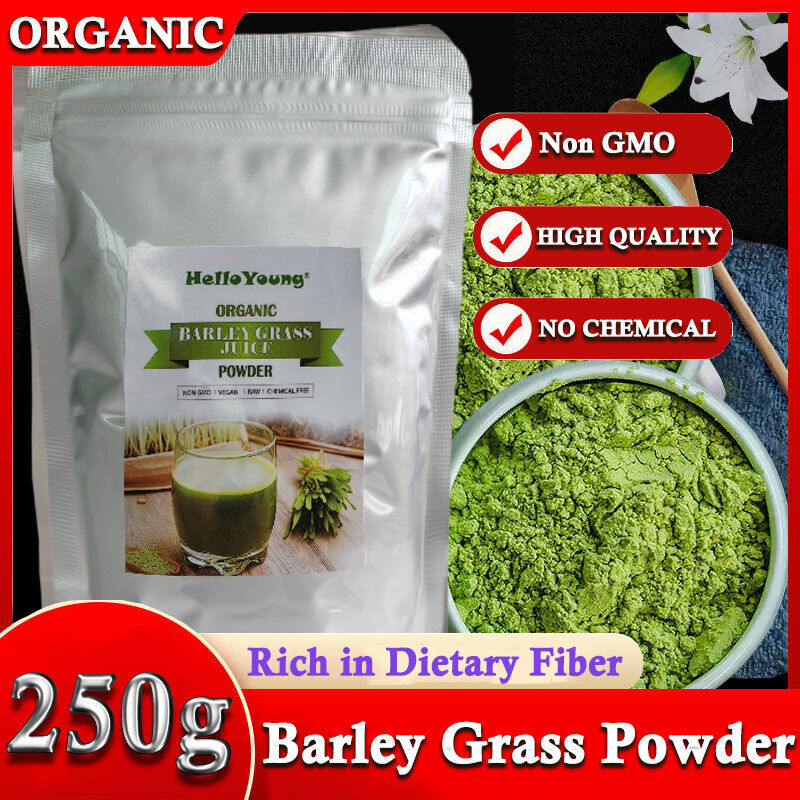 250g Gerstengraspulver 100% rein & biologisch natürliches Gras Gewichtsverlust