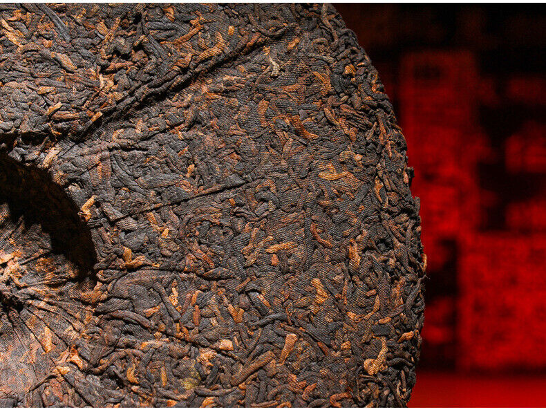 Yunnan Pu'er Tea Ripe Tea Cake Lao Banzhang Ripe Tea Cake 357g
