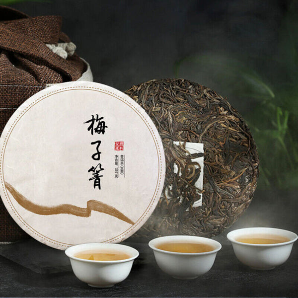 Plum Turnip Ancient Tree Puerh Tea Cake Aged Old Tree Head Spring Tea 357g