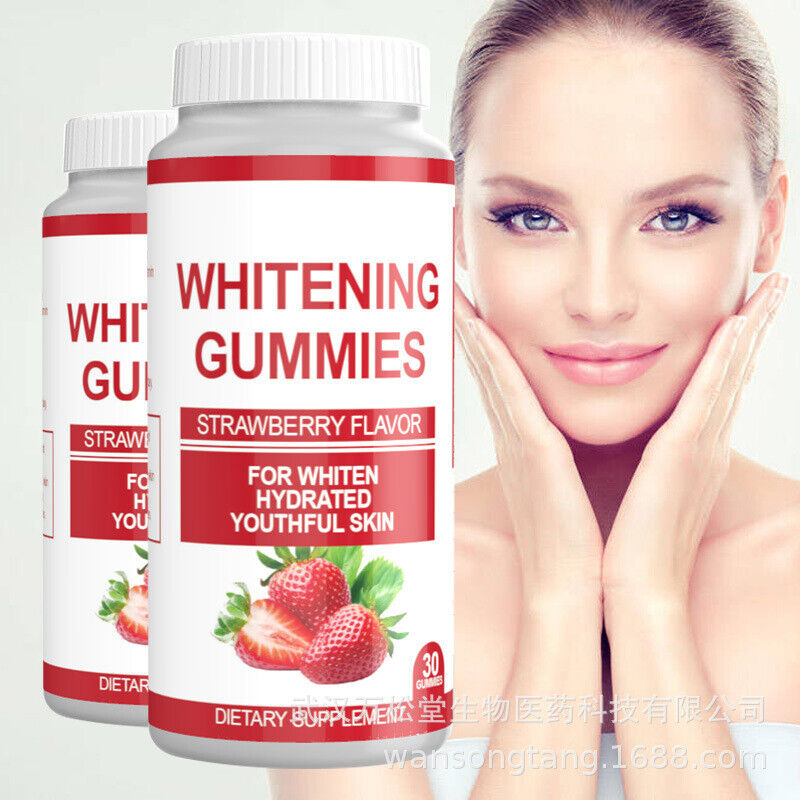 Whitening Gummies 3g*30 capsules Slimming Candy Strawberry Flavor