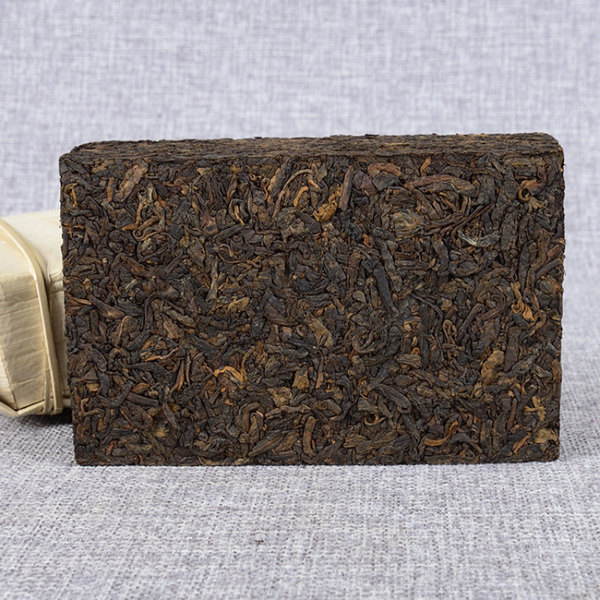 Pu'er Tea Bamboo Shoot Shell Packing Health Care 250g/8.8oz Premium Ripe Brick