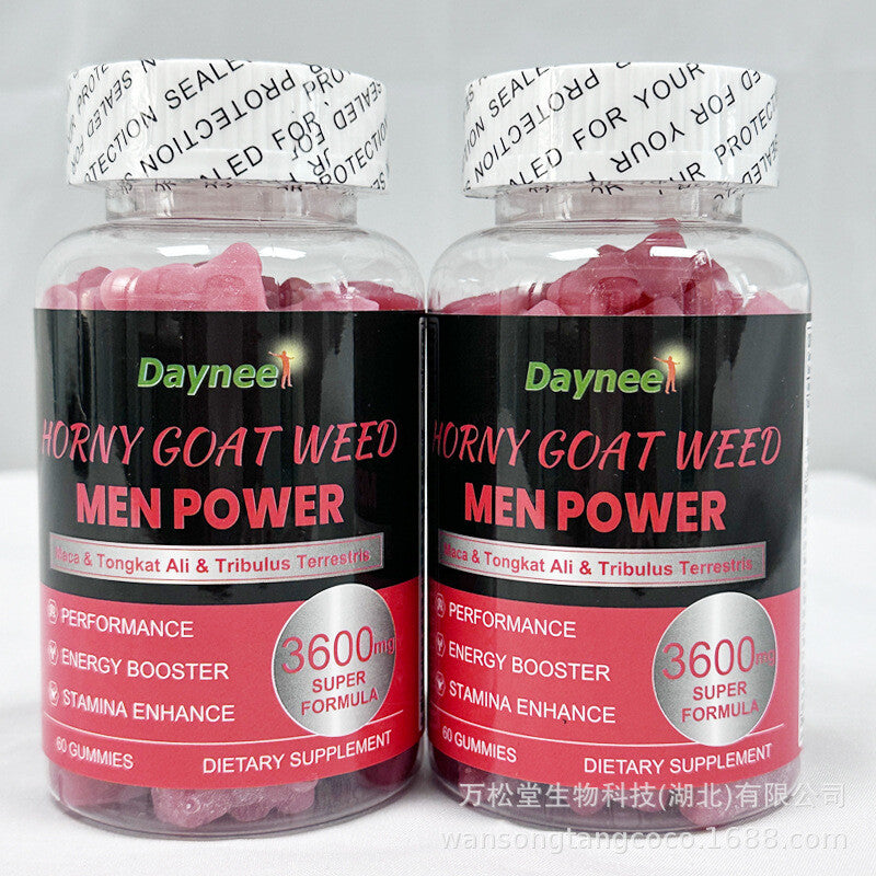 man power energy gummies male Maca vegan Ginseng gummy