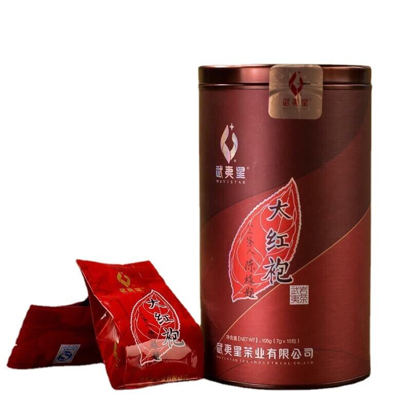 Wuyi Star New Big Red Robe Da Hong Pao Tea Dahongpao Oolong Tea Yan Cha 105g Main image