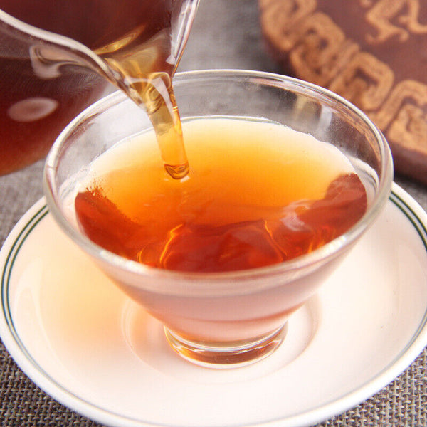 Healthy Drink Top Yunnan Menghai Chen Yun Ripe Pu'er Tea Chinese Pu-Erh Tea 357g