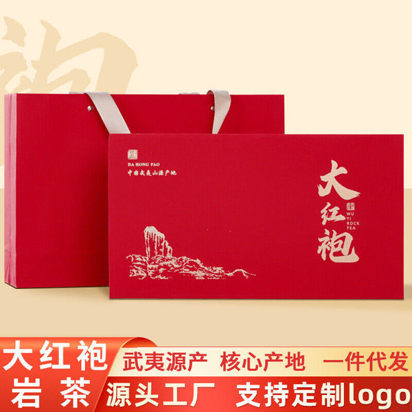 Dahongpao Oolong Tea Rock Tea Wuyishan Strong Aroma Tea Gift Set Gift for Elders