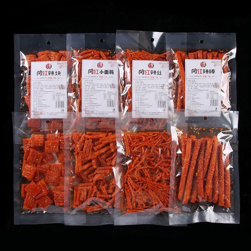 Chinese Latiao Spicy sticks latiao snack gift pack Spicy latiao Ready-to-eat