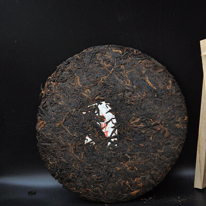 357g Menghai Puerh Ripe Tea Imperial Palace Puerh Tea Yunnan Pu'er Tea Cake Secondary image