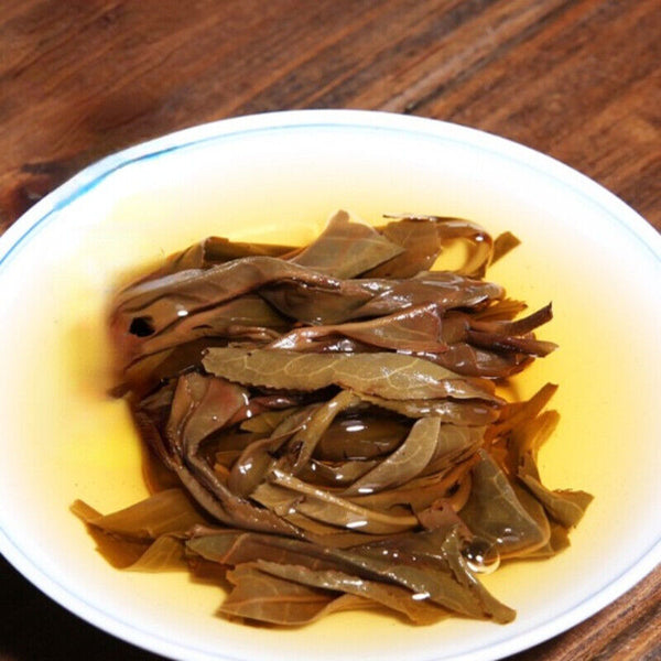 Spring Tea Slimming Green Tea 200g Top Pu-Erh Raw Tea Brick Bamboo Shoot Shell