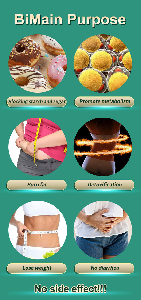 Natural Detox Slimming Capsules for Enhanced Metabolism 500mg*10capsules
