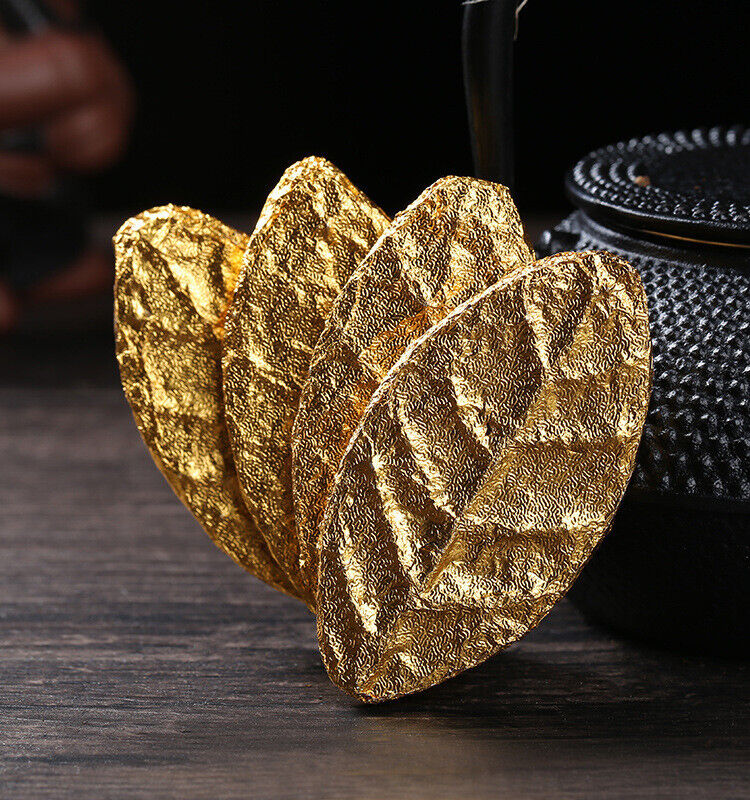 Yunnan Pu'er Golden Leaf Menghai Ripe Tea 500g Ripe Tea Golden Leaf