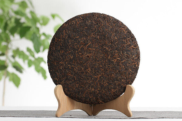Yunnan Puerh Tea Banzhang Ancient Rhythm Large Old Tree Aged Cake 357g