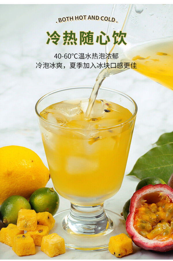 Freeze-dried Passion Fruit Tea Kumquat Green Orange Lemon Passion Fruit Tea