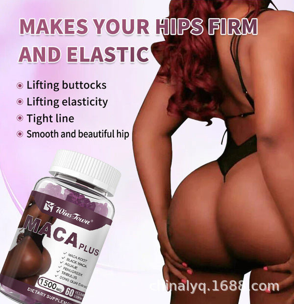 Maca Plus Gummies – 100% Pure Natural for Hip & Butt Enlargement
