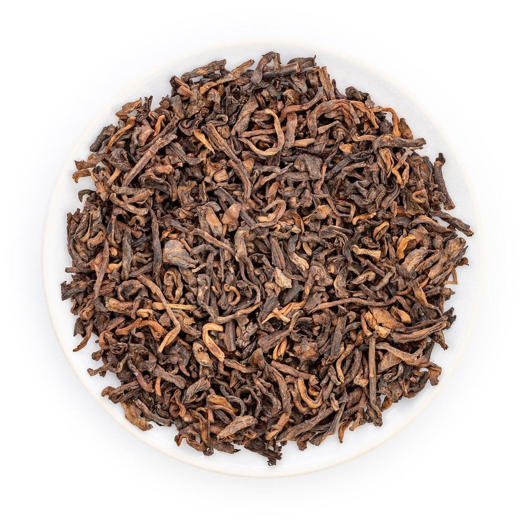 Imperial Ripe Puer Tea Loose Leaf China Yunnan Puerh Black Tea