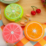 7 Day Medicine Pill Holder New Weekly Rotating Pill Splitter Tablet Storage Case