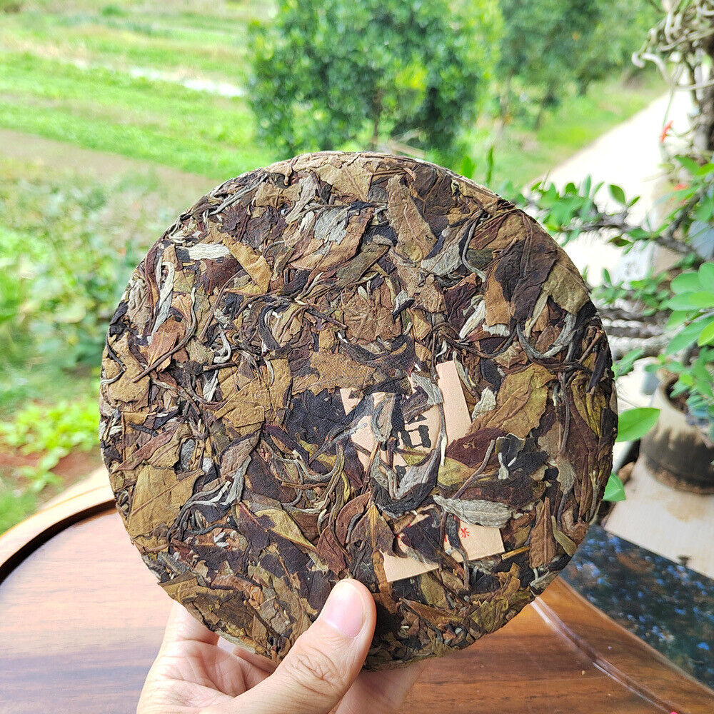 300g White Tea Yunnan Pu'er Tea Moonlight White Pu'er Old Tree White Tea Cake