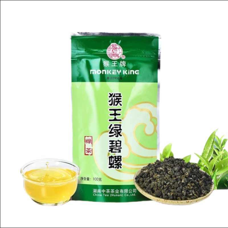 Green Tea Green Biloba Roll Green Tea New Tea Strong Fragrance Type Extra 100g Secondary image