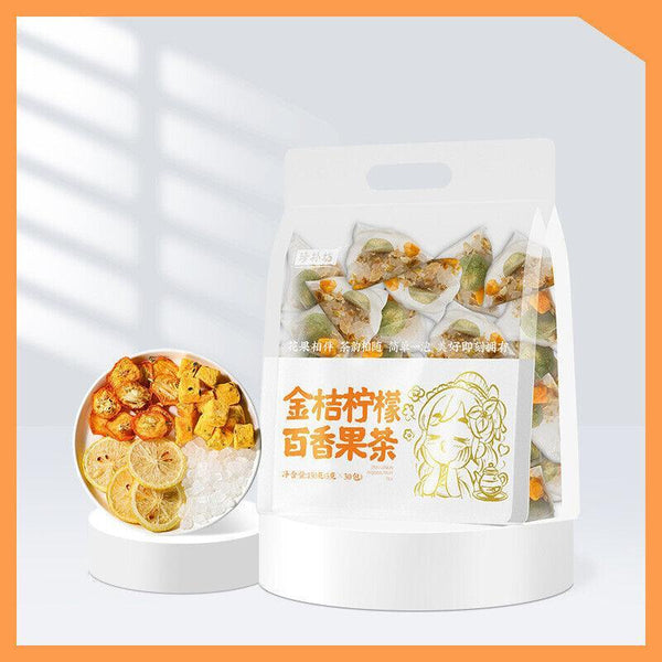 Individual Triangle Package Freeze-dried  Health Kumquat Lemon Passion Fruit Tea