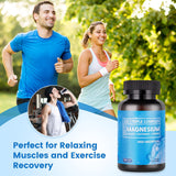 Magnesium Capsules Health Care  All-natural Ingredients
